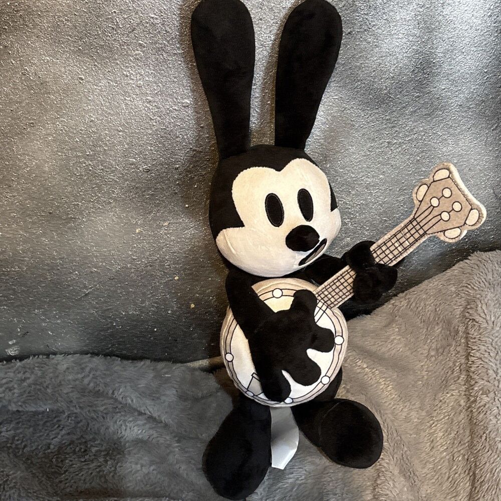 Authentic Disney 100th year Oswald The Lucky Rabbit Plush Disneyland 17-20”